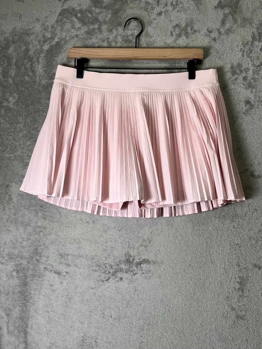 Lululemon Varsity High Rise Pleated Tennis Skirt Pink Haze Preppy Courtcore 12